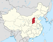 Shanxi Province In China Map