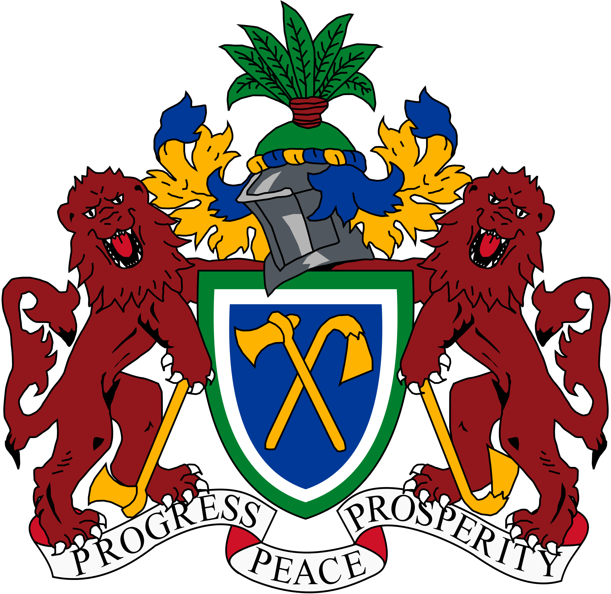 Gambia Emblem