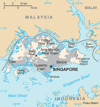 Singapore Map