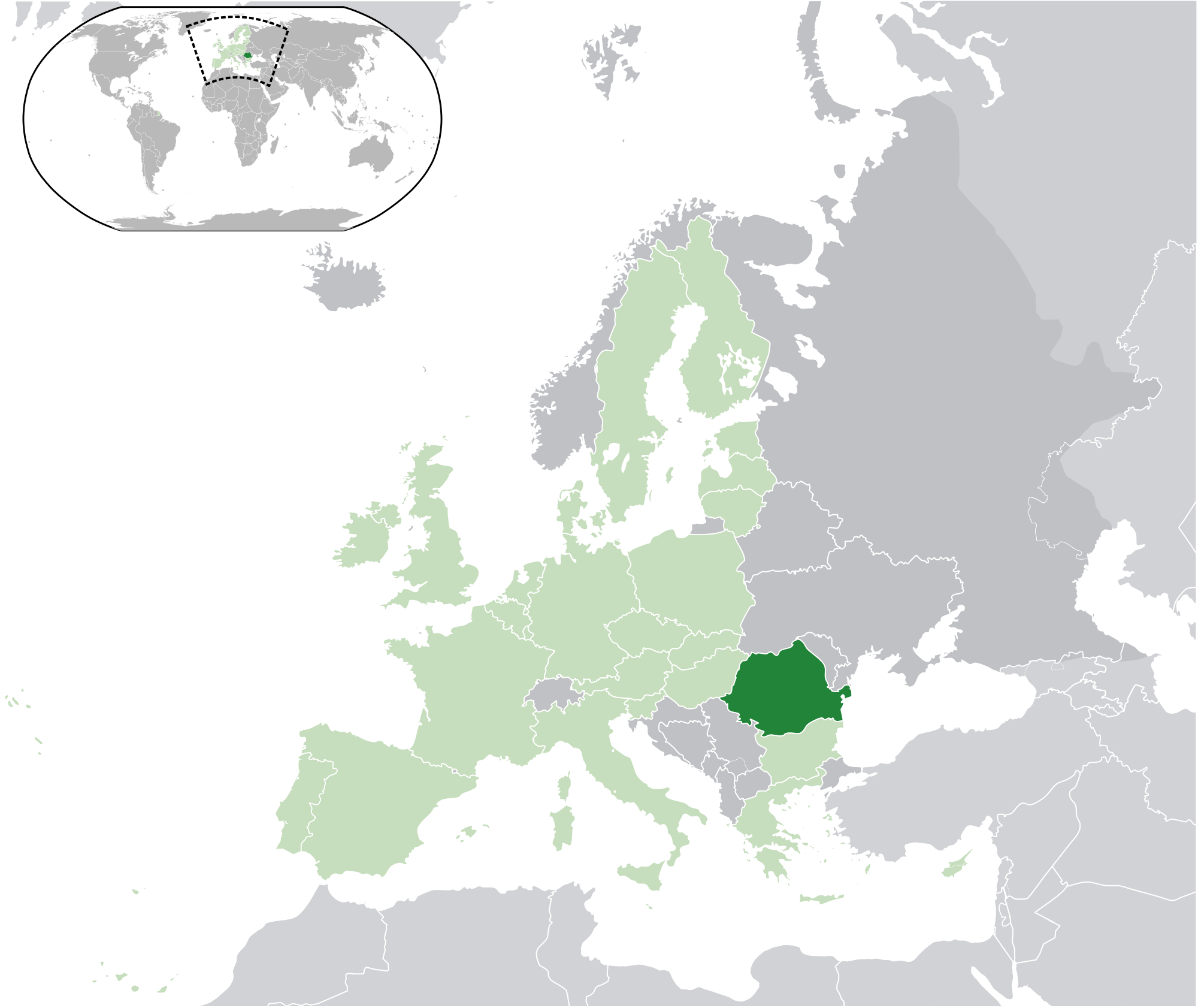 Romania Map
