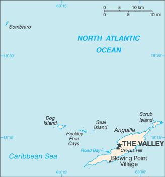 Anguilla Map