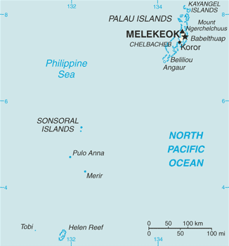 palau Map