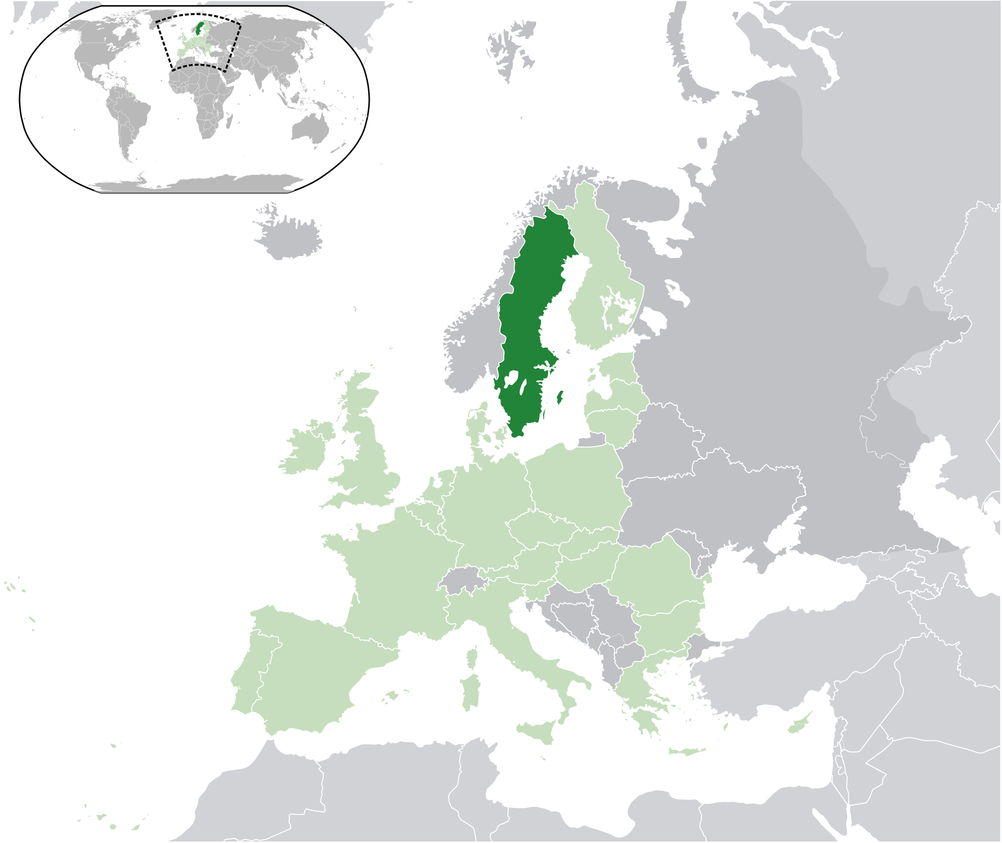 Sweden Map